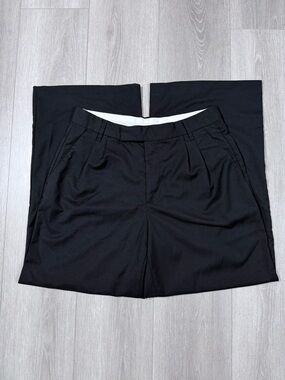Divided H&M Black Wide Leg Dress Pants. Sz 8.